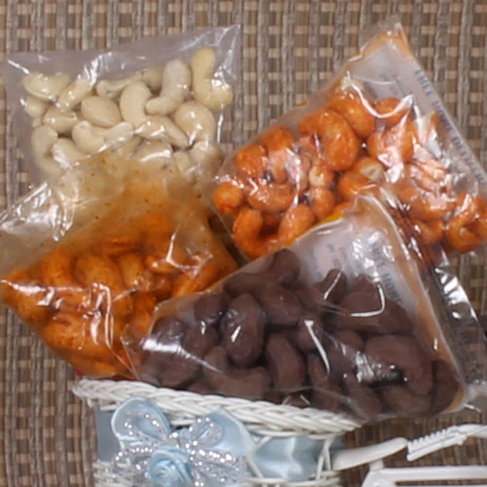 Cycle Basket of Dryfruits and Oreo Pringles 