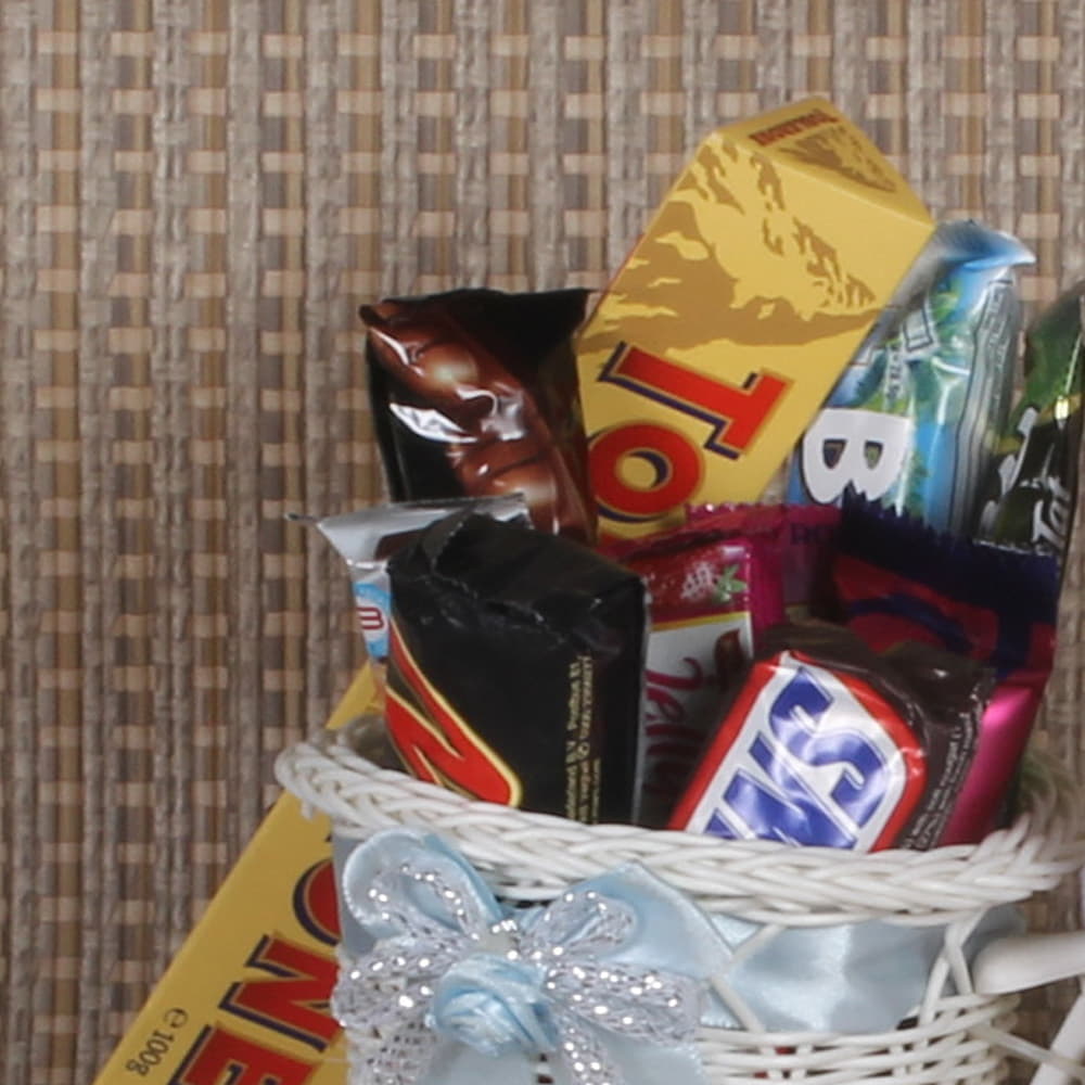 Choco Cycle Gift Basket