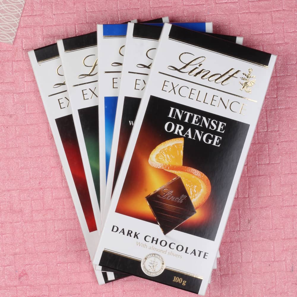 Lindt Excellence Five Bars