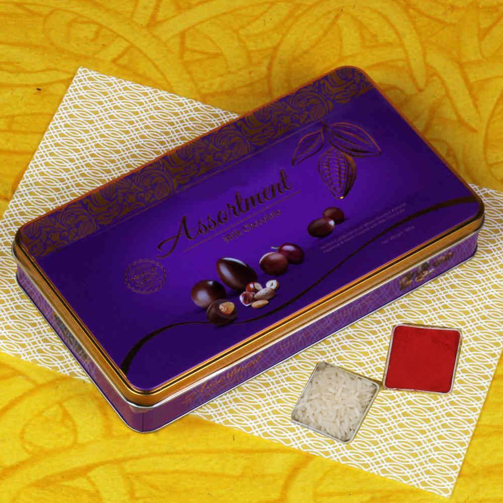 Bhaidooj Gift of Assortment Chocolate Box 