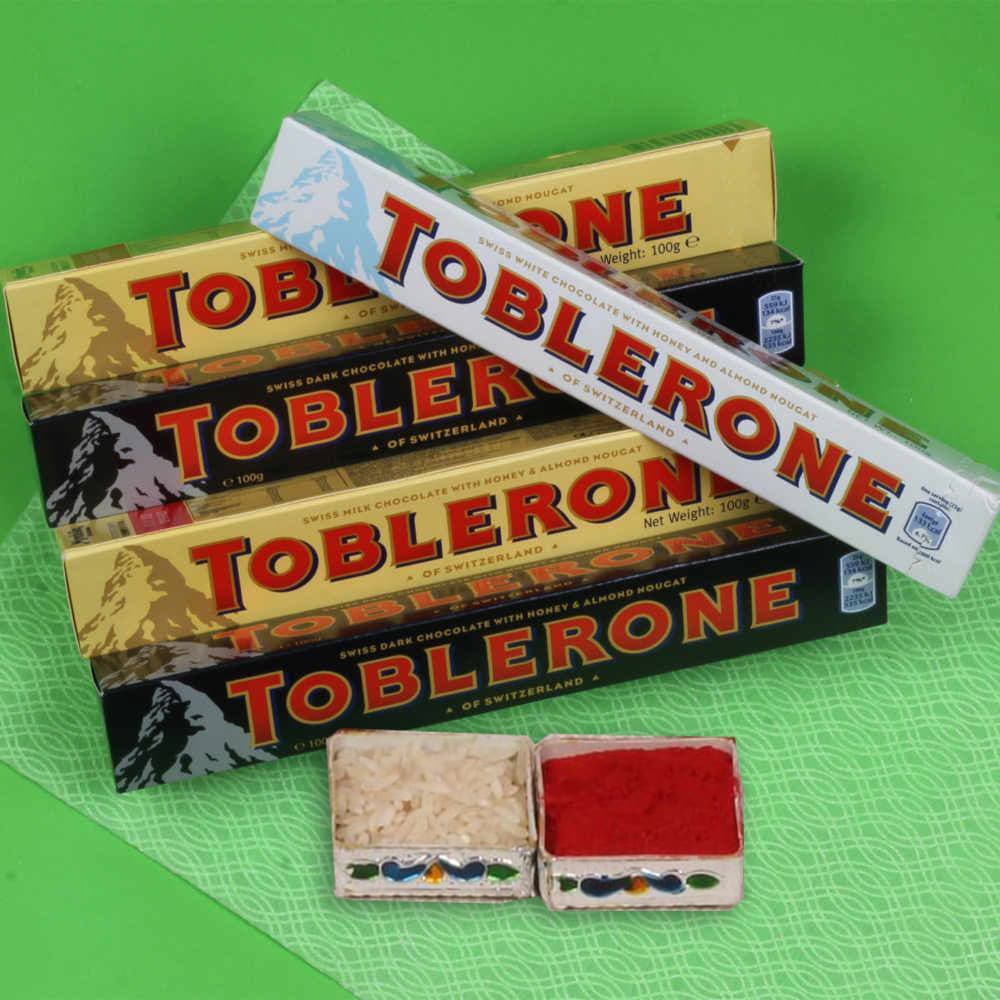 Bhaidooj Special Toblerone Five Chocolates