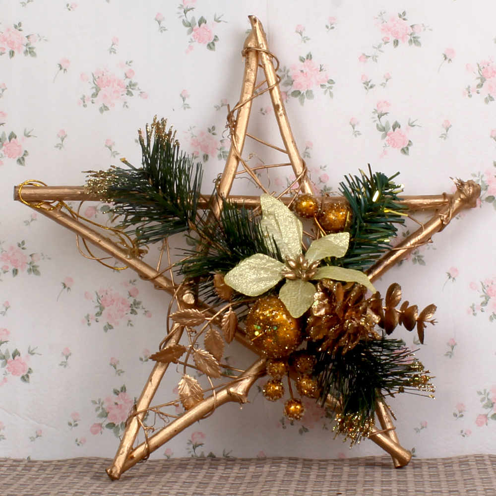Christmas Star Decore with marshmallows