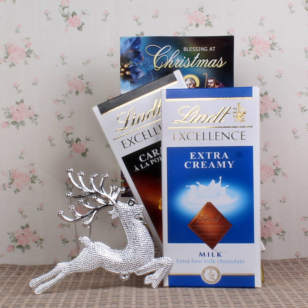 Lindt Chocolate with Christmas Tree Gift