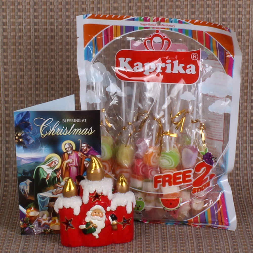 Christmas Shadow Candle and Jelly Sticks Combo
