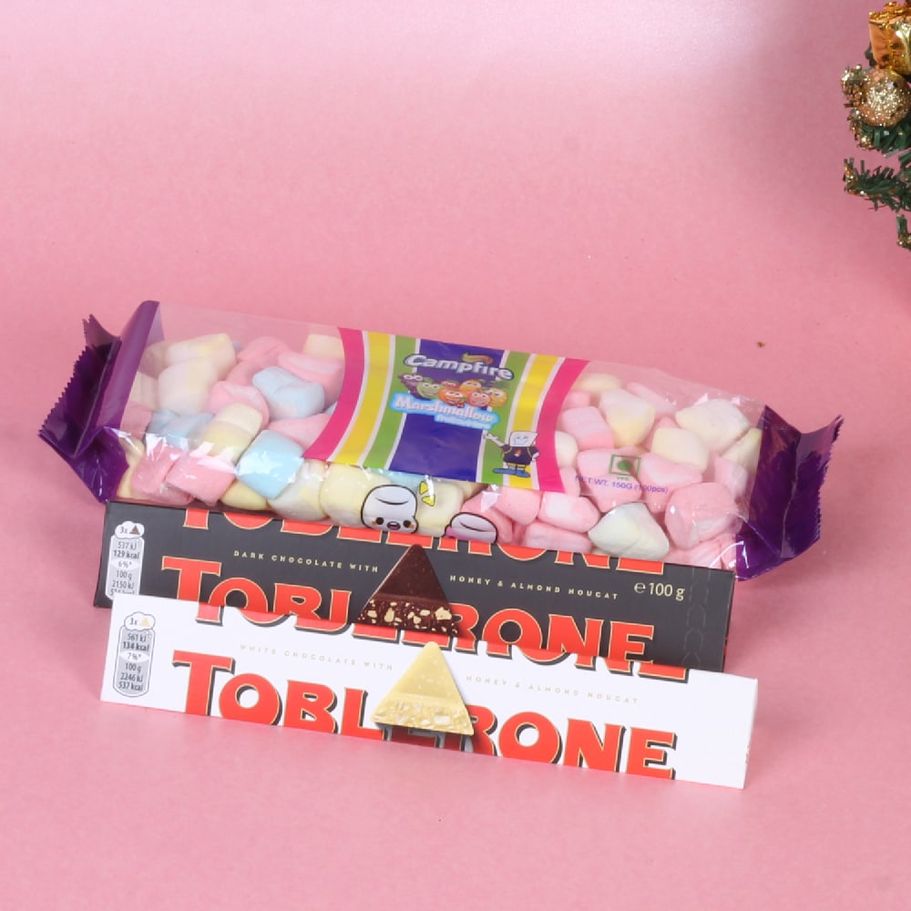 Christmas Special Imported Chocolates and Cup Cakes Combo