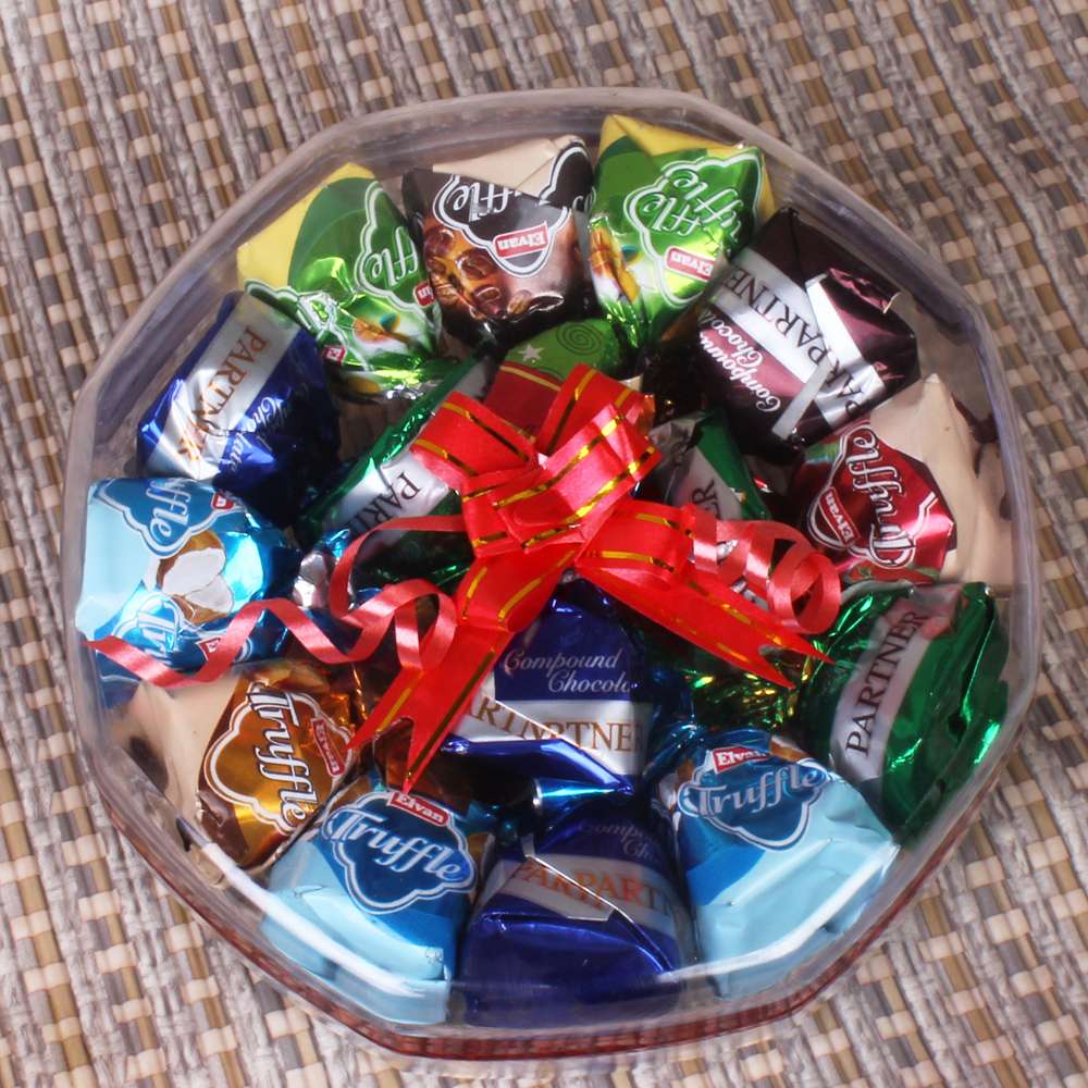 Foreign candy store box