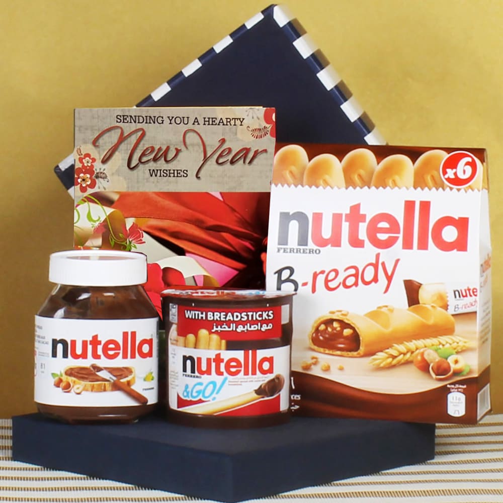 New Year Nutella Chocolates Hamper
