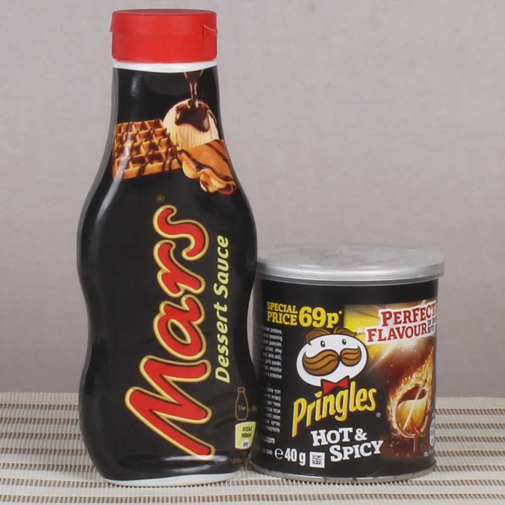 Mars Chocolates N Pringle New Year Combo