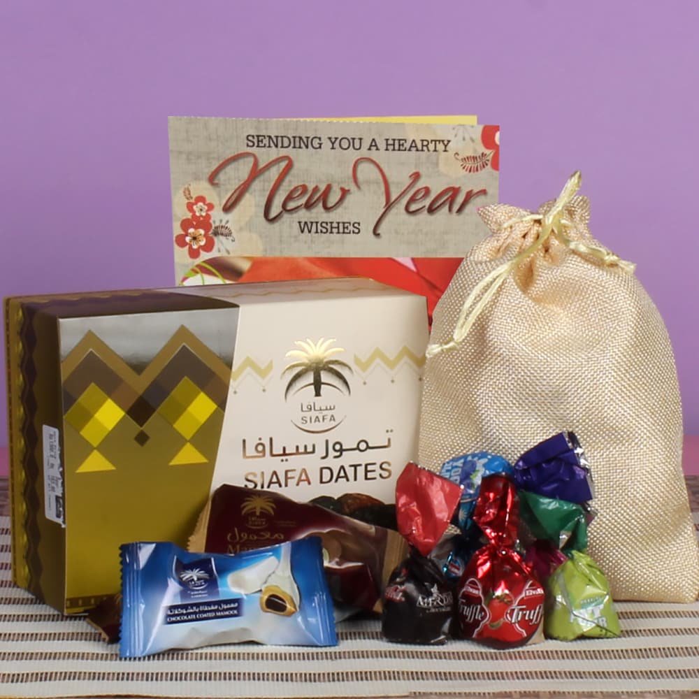 New Year Special Chocolates with Dates