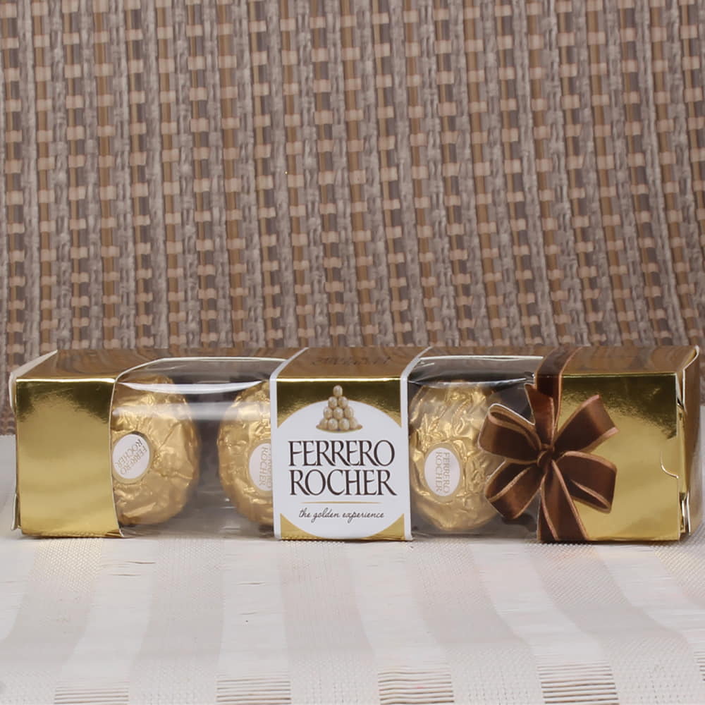 New Year Gift of Ferrero Rocher and Toblerone