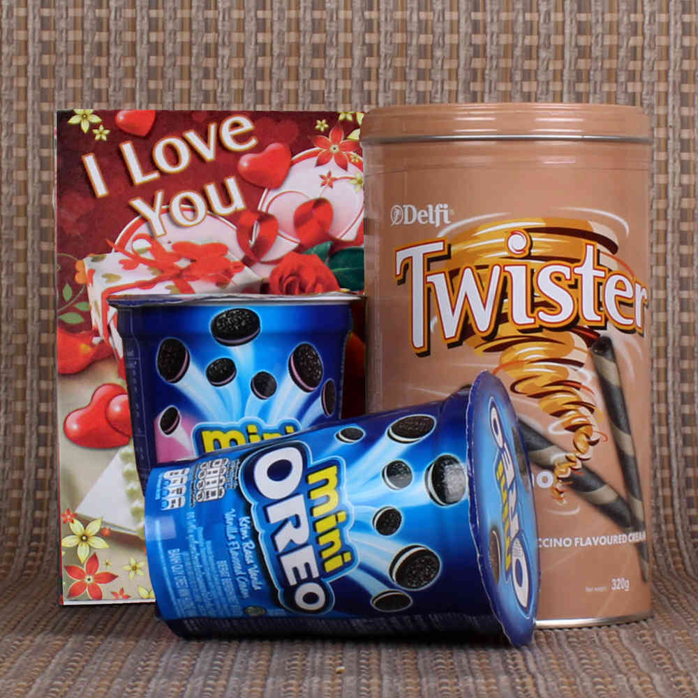 Oreo and Twister Valentines Day Chocolates