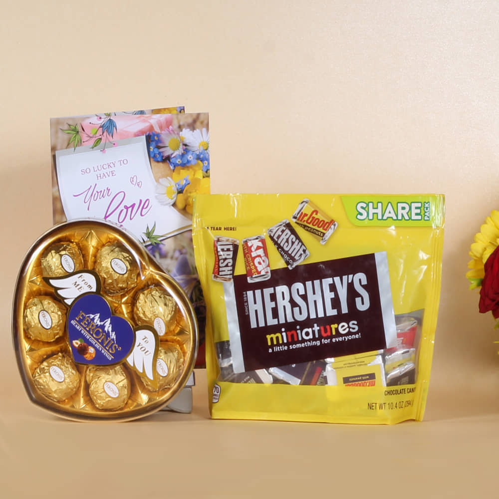 Love Hershey's Chocolates Gift Combo