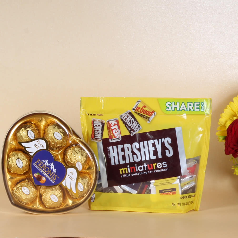 Love Hershey's Chocolates Gift Combo