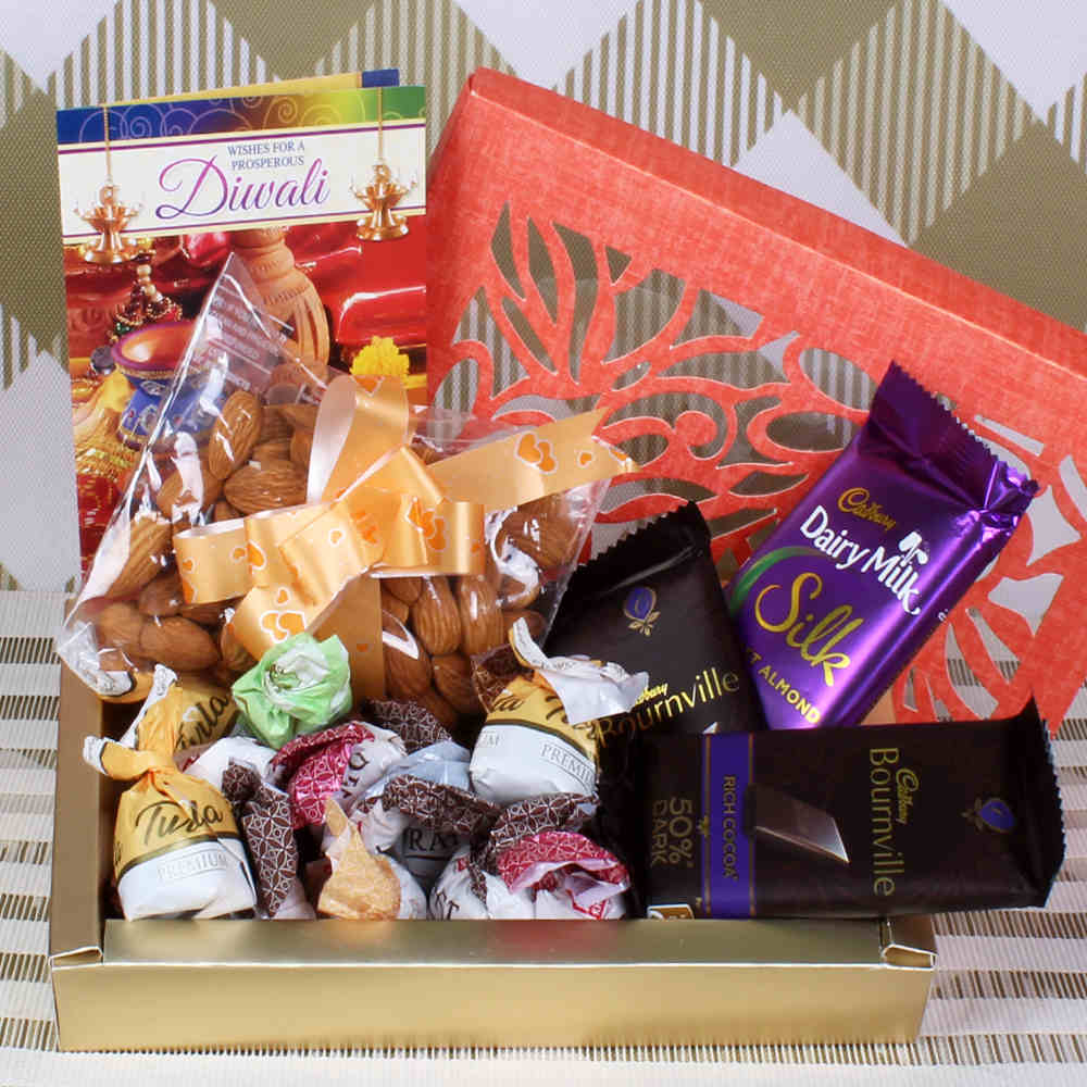 Chocolate hamper for diwali