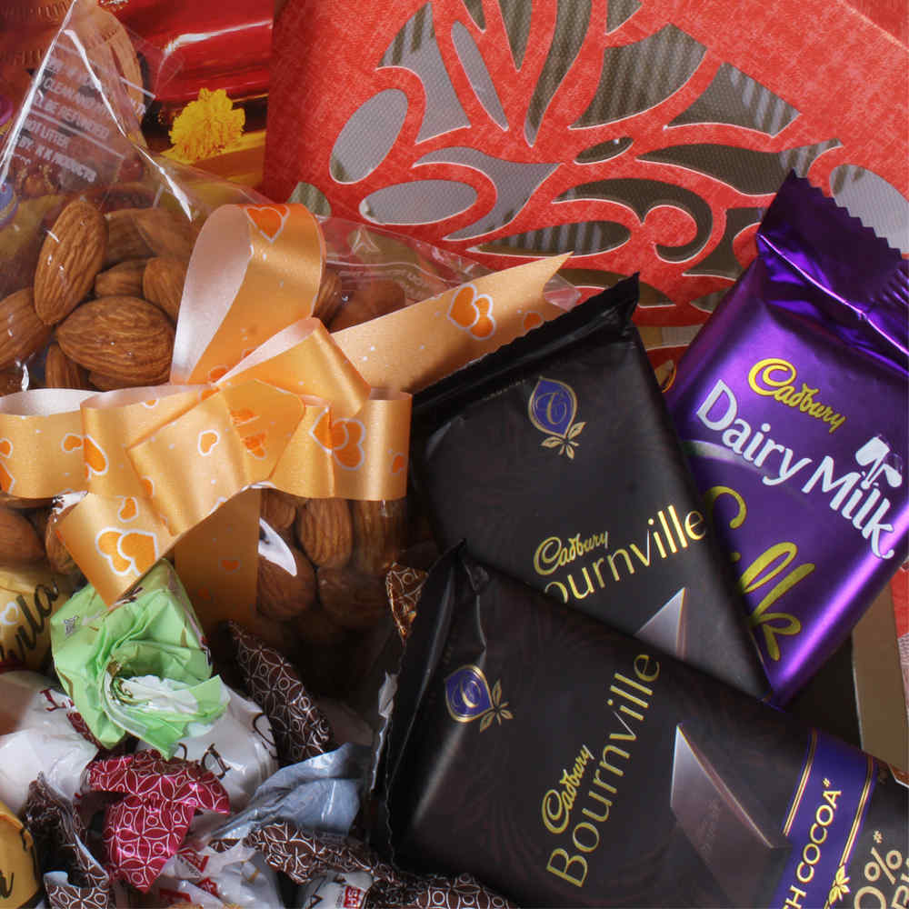 Chocolate hamper for diwali