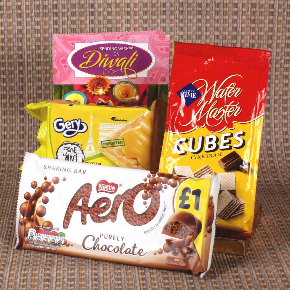 Imported Chocolate hamper for diwali