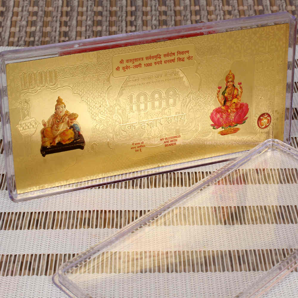 Chocolate hamper with Gold Plated note for diwali