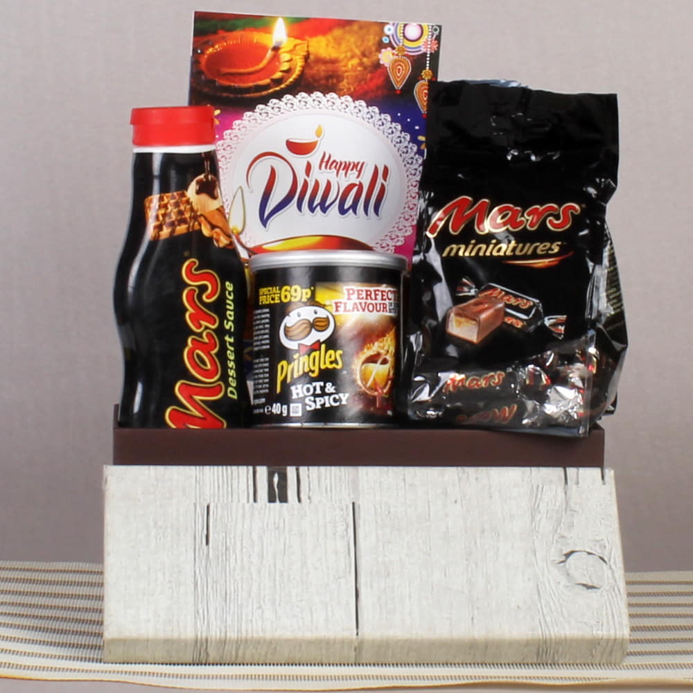 Dainty Diwali with Mars Chocolates N Pringle