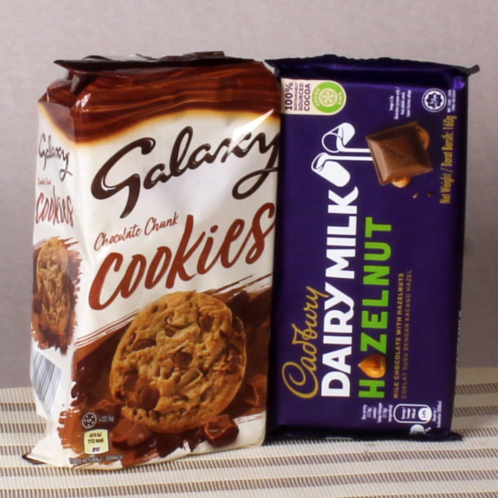 Diwali Gift of Galaxy & Imported Dairy Milk Chocolates