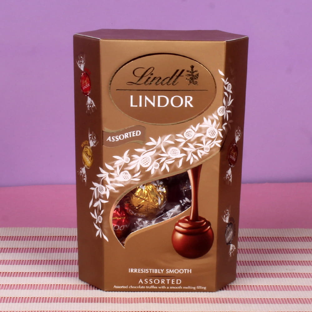 Diwali Assorted Cashews with Lindor Combo