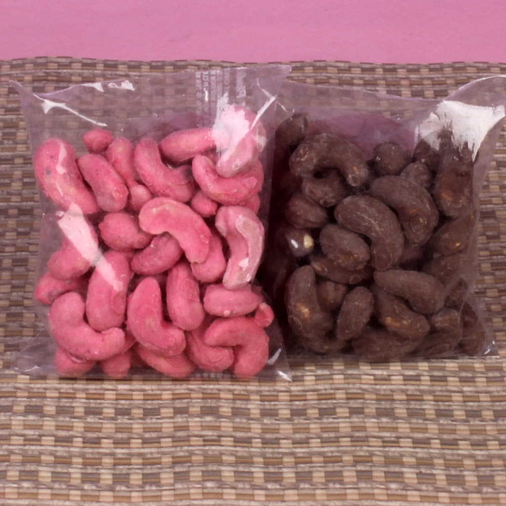 Diwali Assorted Cashews with Lindor Combo