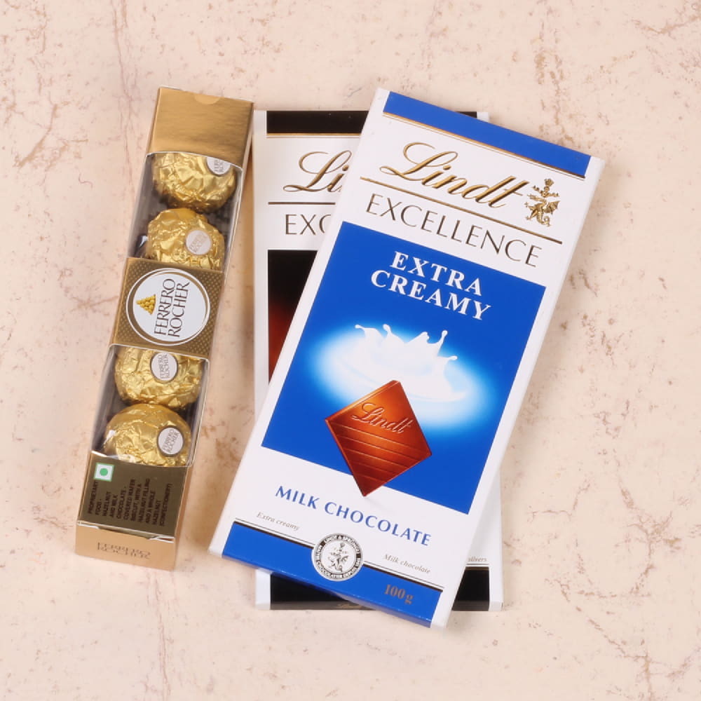 Best Diwali Special Dryfruit with Lindt Chocolates Box