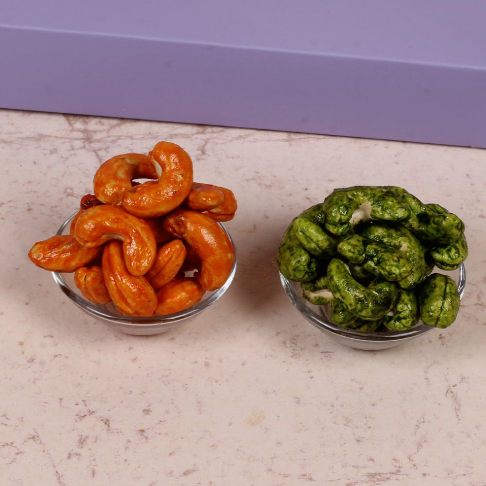 Diwali Gift Box of Rocher Chocolate Mithai and Dryfruits