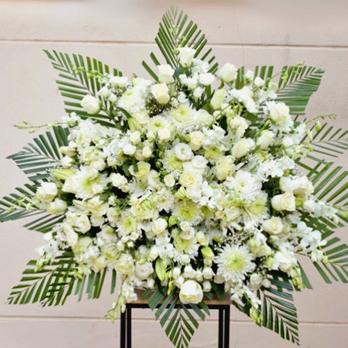 Big Flowers arrangement for sympathy