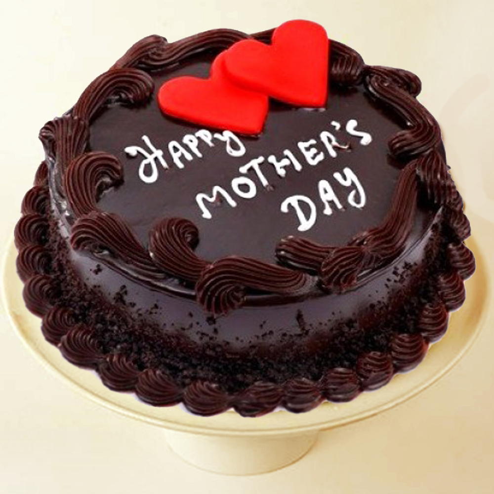 Mothers Day Special Chocolate Cake @ Best Price | Giftacrossindia