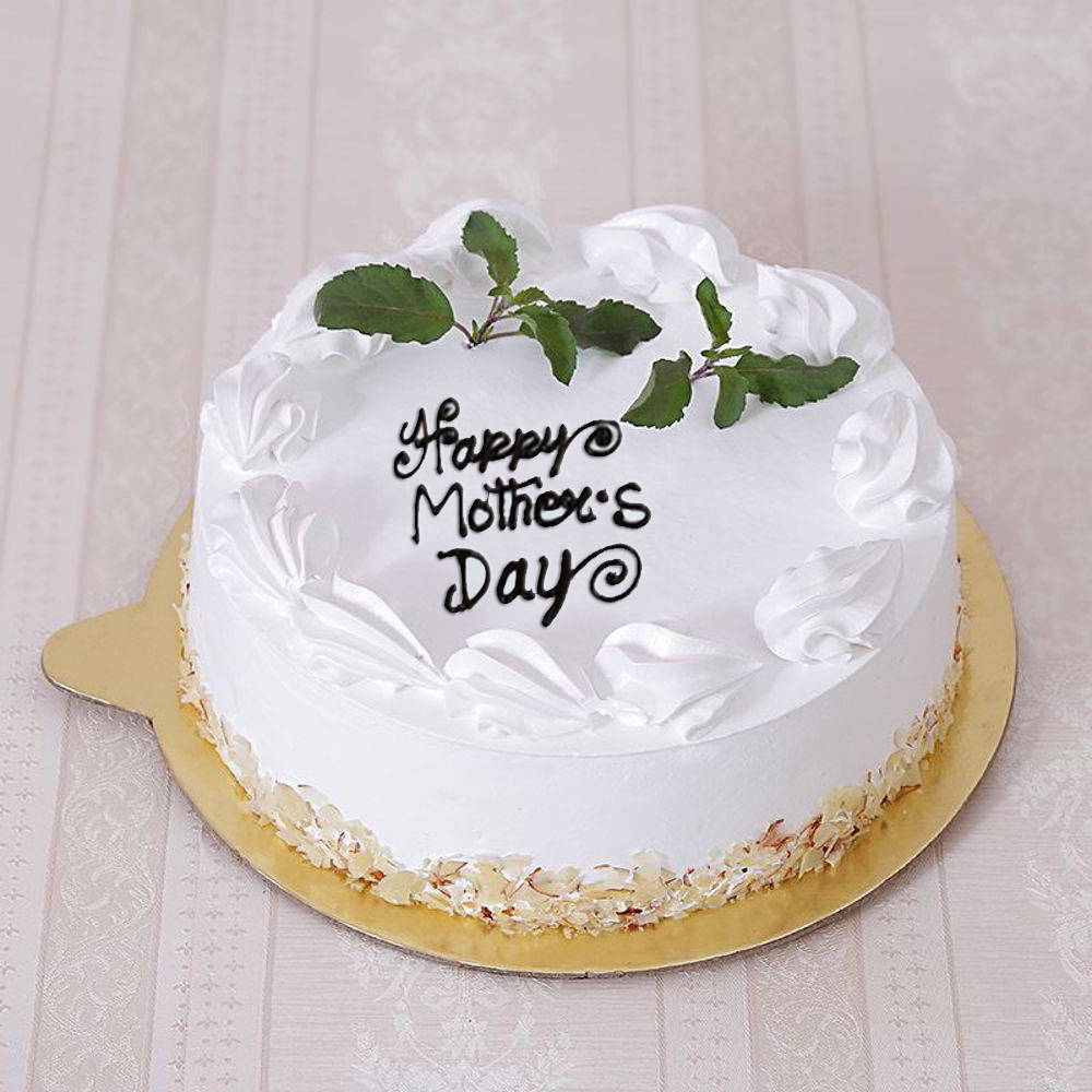Mothers Day Special Vanilla Cake