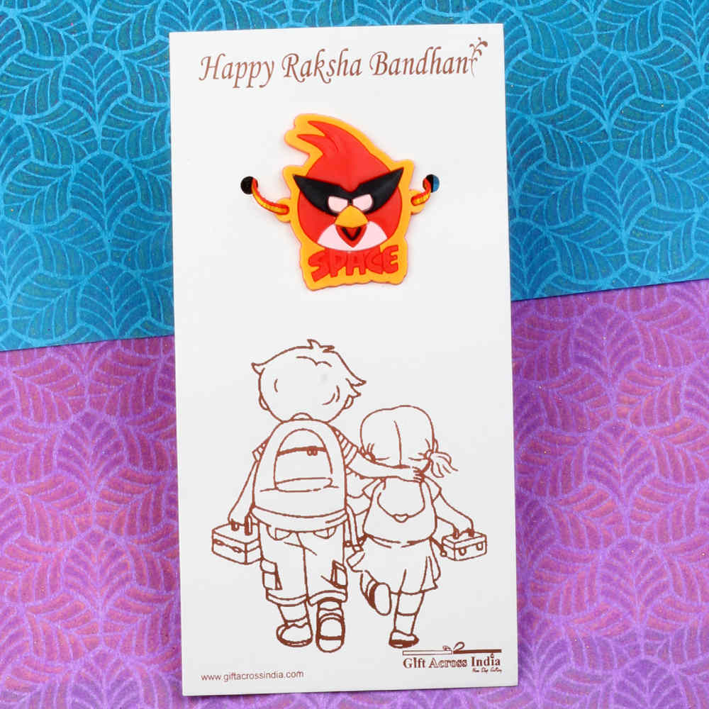 Angry Bird Space Rakhi For Kids