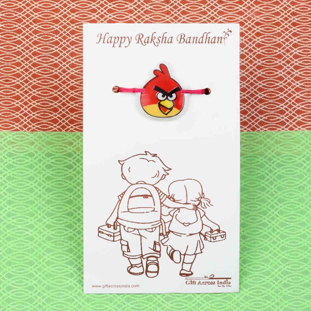 Angry Bird Rakhi For Kids