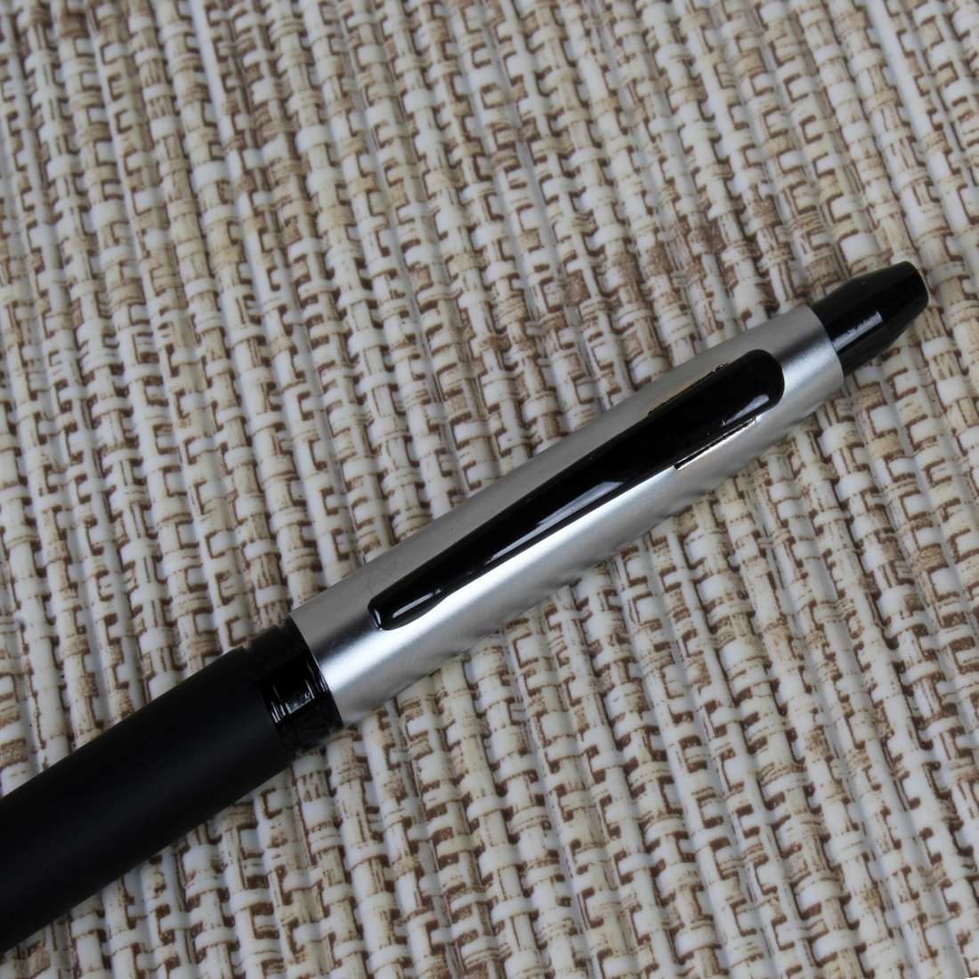 Black and Silver Personalized Matte Finish Pen