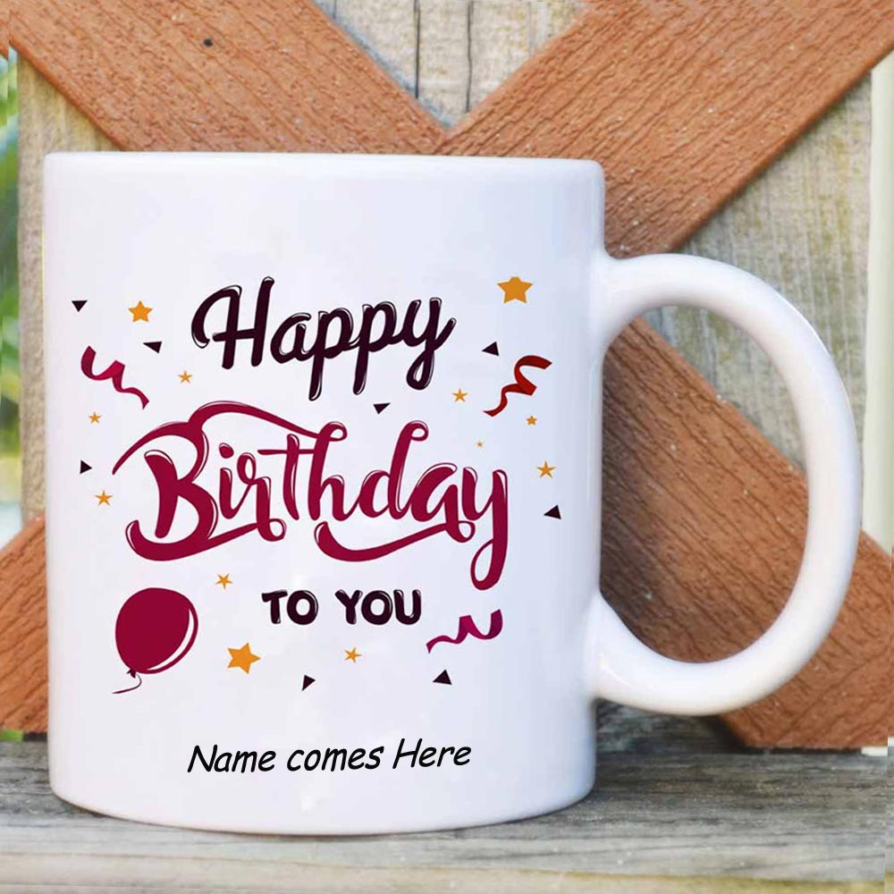 Birthday Special Personalized Name Mug
