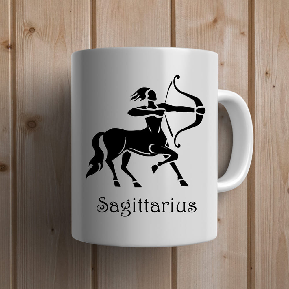 Sagittarius Zodiac Sign Personalized Mug