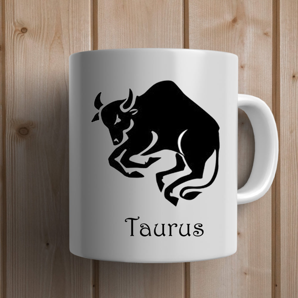 Taurus Zodiac Sign Personalized Mug
