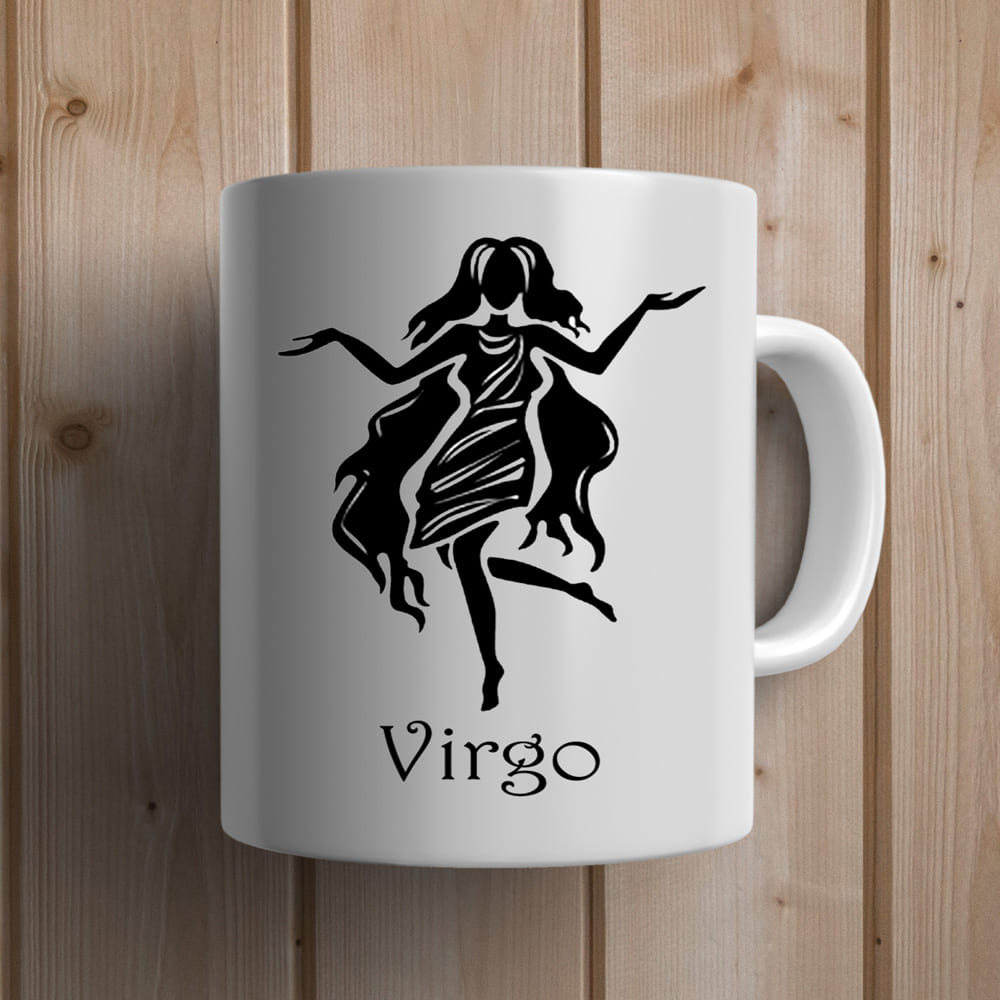 Virgo Zodiac Sign Personalized Mug