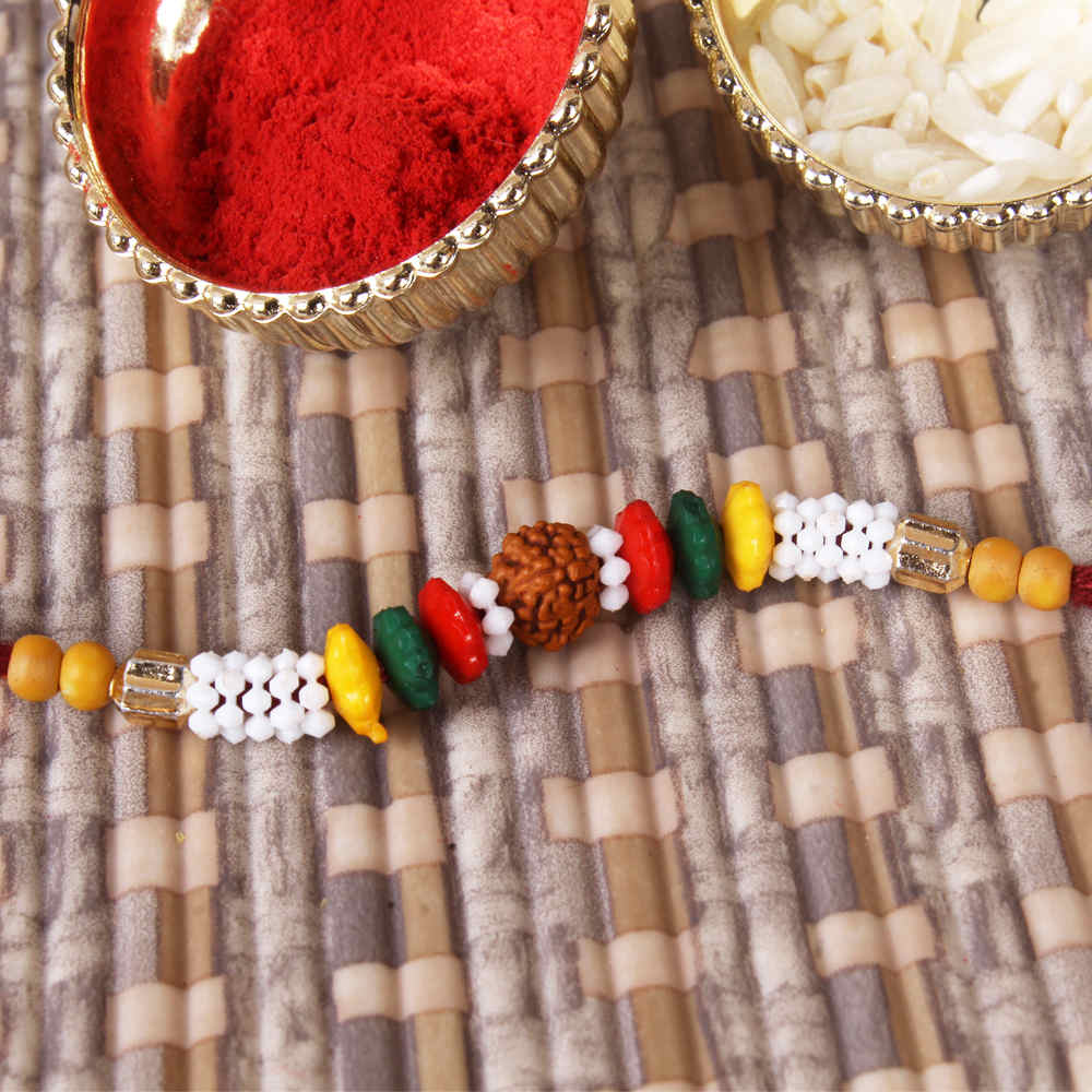 Rudraksha Mauli Rakhi