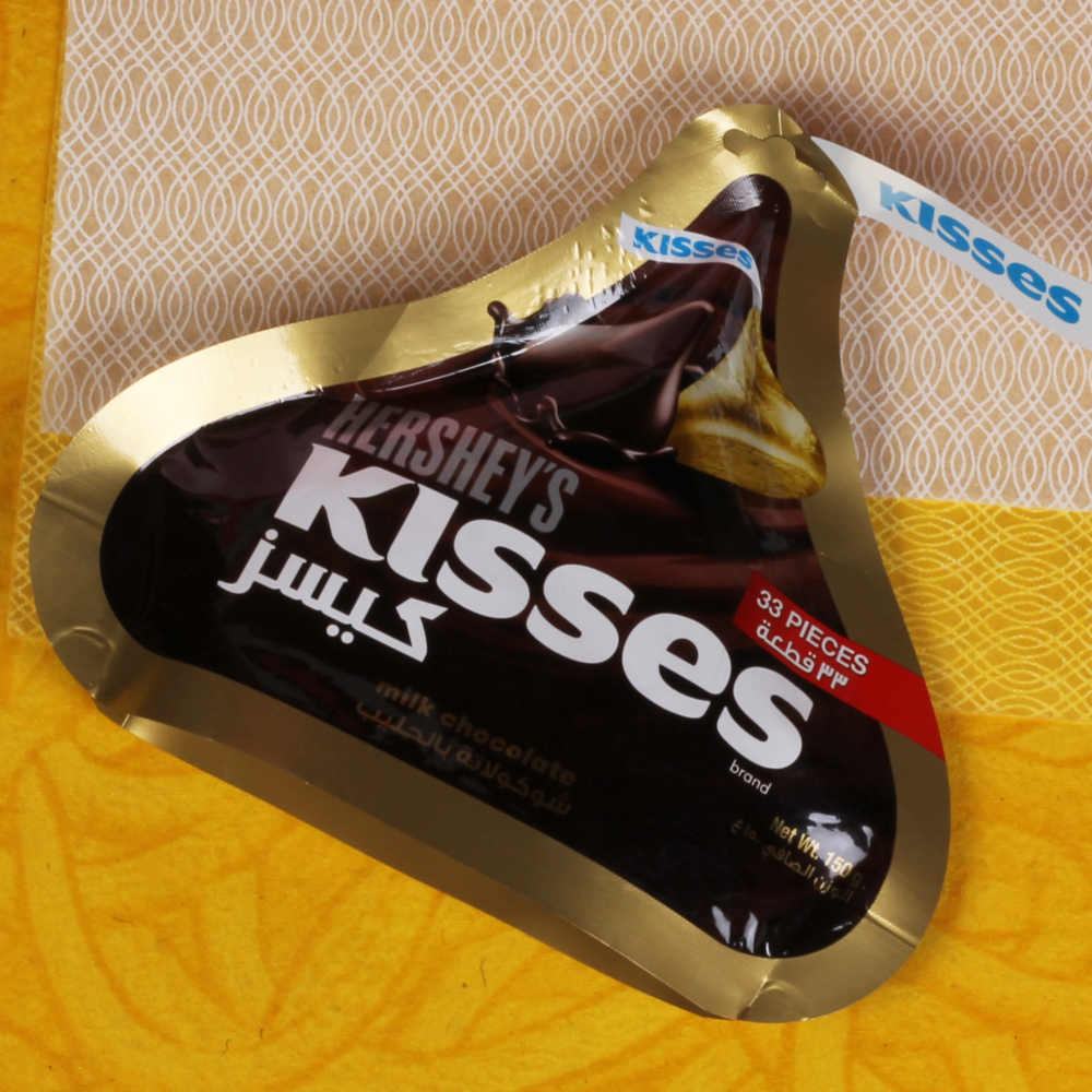 Hersheys Kisses Milk Chocolate Rakhi Gift