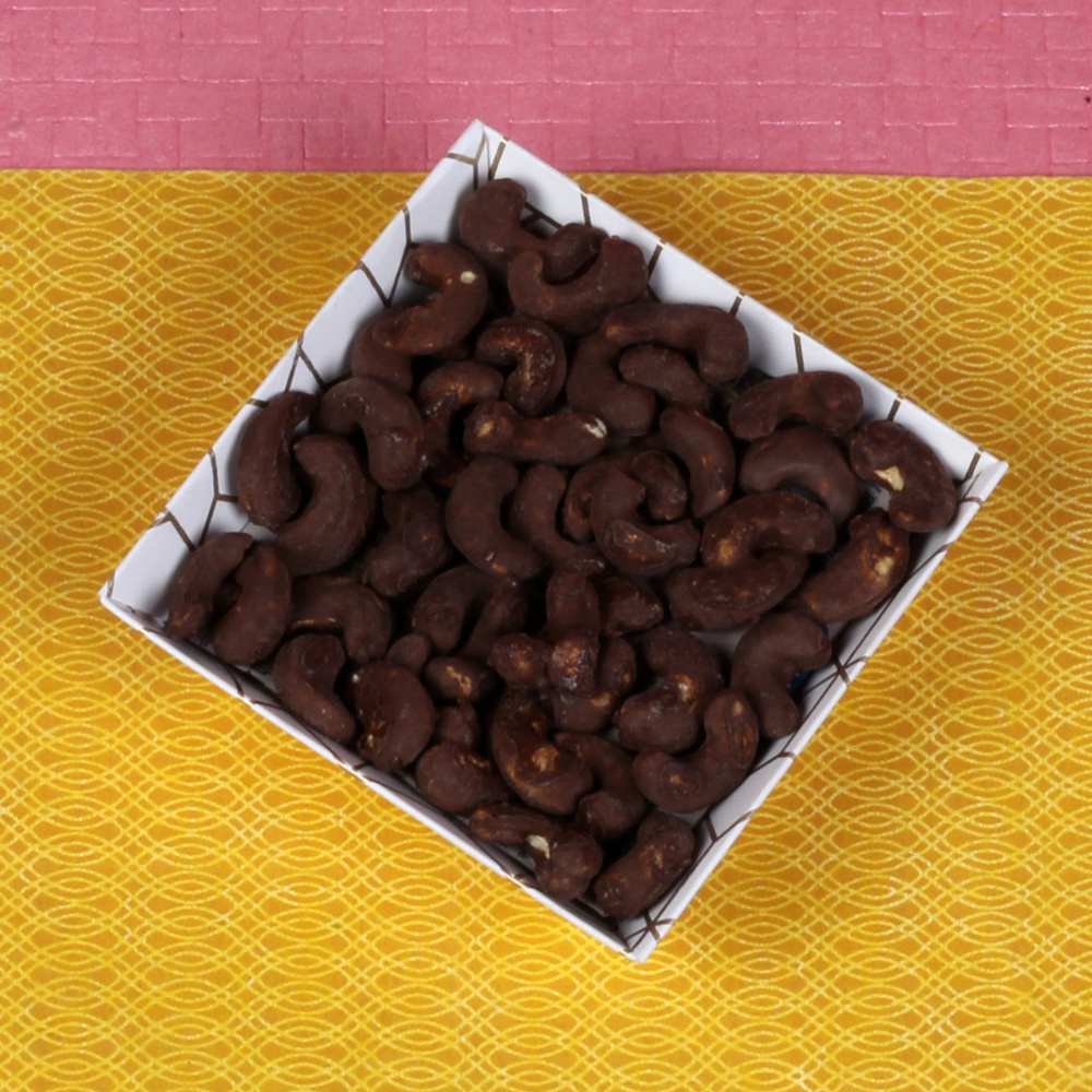 Chocolate Cashew Rakhi Treat for Kids