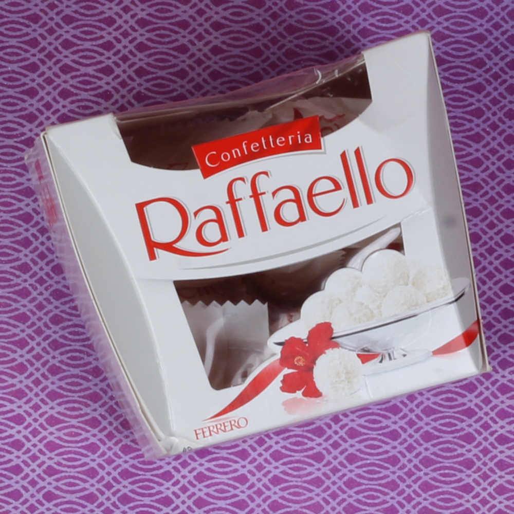 One Kids Rakhi and Raffaello Chocolate Gift Combo