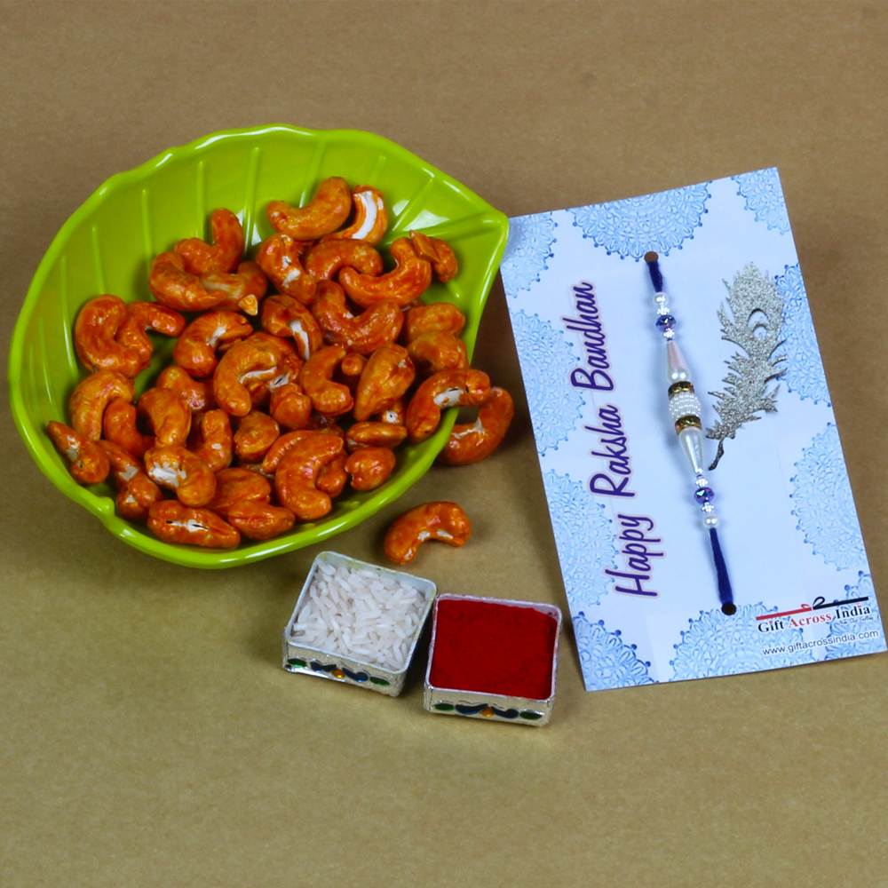 Cheese Flavor Cashews with Rakhi