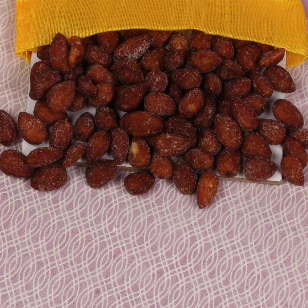 Honey Flavor Almonds with Rakhi