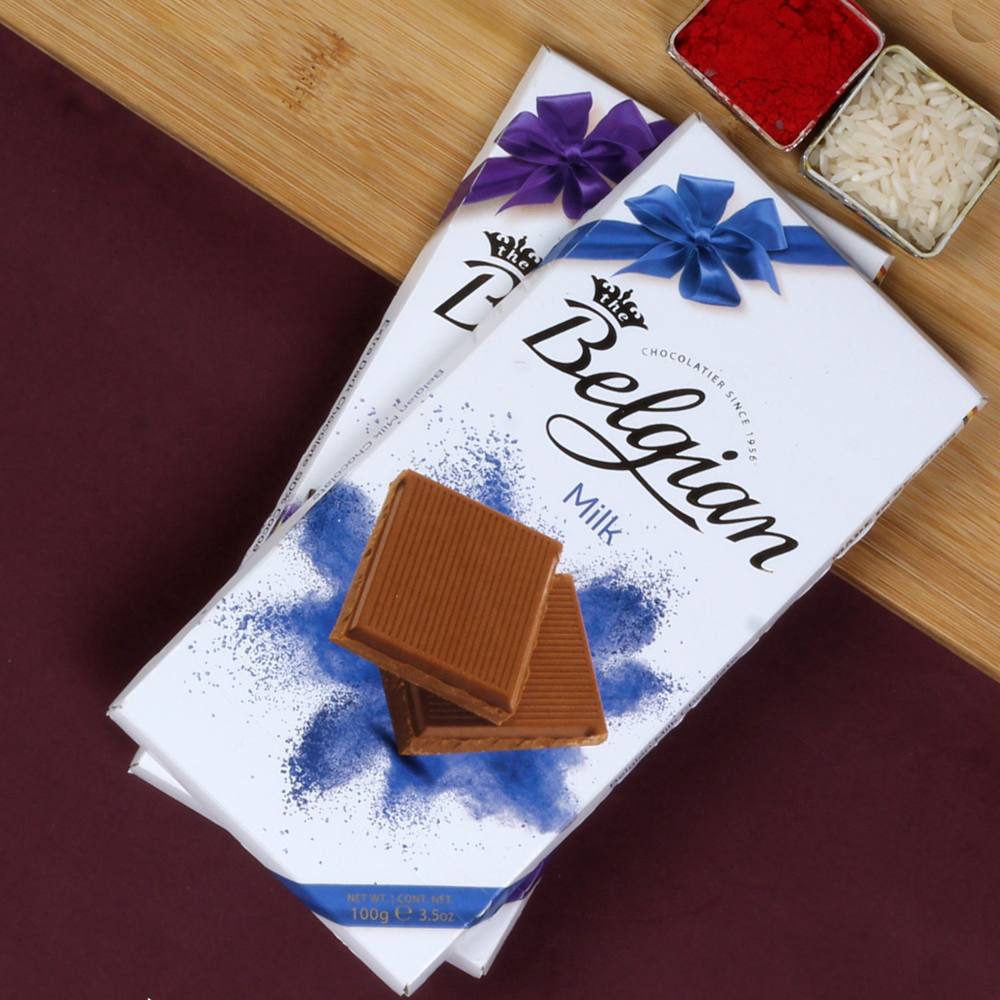 Belgian Choco Rakhi Treat