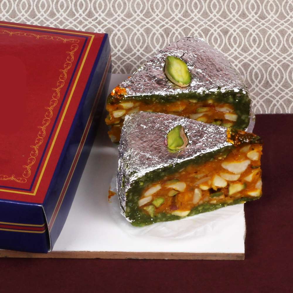 Mix Dryfruit Cake Rakhi Gift