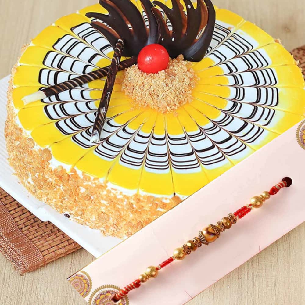 Rakhi Special Butter Scotch Cake