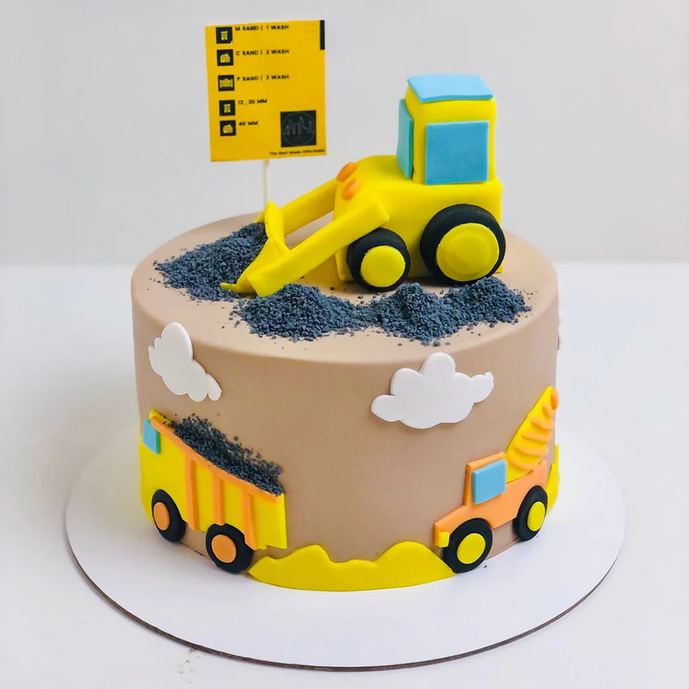 Fondant Engineer Cake