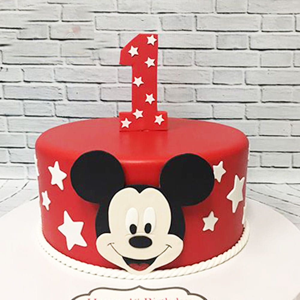 1 Kg Mickey Mouse Cake