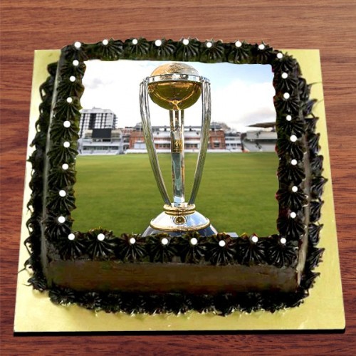 2 Kg Winner Trophy Photo Cake