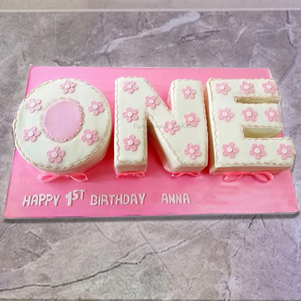 One Letter Cake